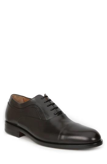 Men's Bruno Magli Sassiolo Cap Toe Oxford M - Black