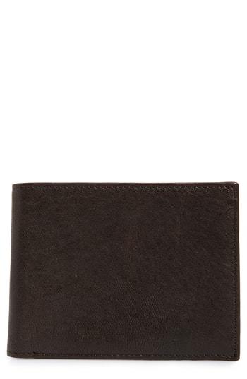 Men's Nordstrom Men's Shop James Leather Wallet - Brown