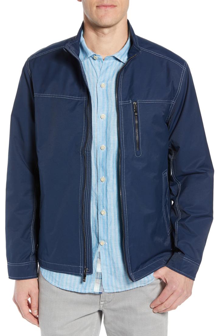 Men's Tommy Bahama Paradise Cruiser Water Resistant Jacket - Blue