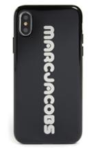 Marc Jacobs Logo Iphone X Case - Black