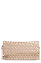 Sole Society Marlee Woven Clutch - Pink