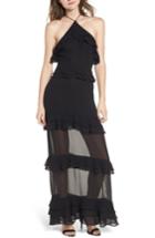 Women's Afrm Violet Maxi Dress - Black