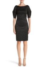 Women's Talbot Runhof Mosaic Jacquard Sheath Dress