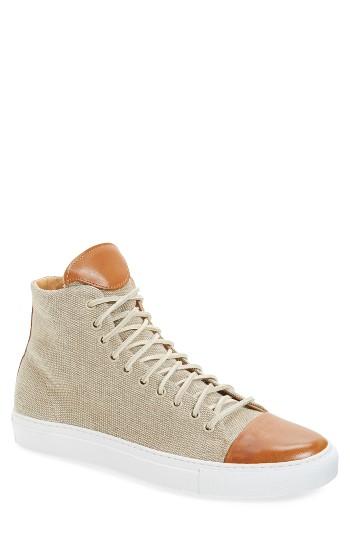 Men's Kenneth Cole New York Good Sport High Top Sneaker M - Beige