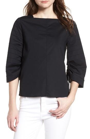 Women's Caara Ladylike Top - Black