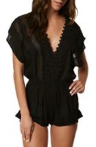 Women's O'neill Shay Romper Cover-up - Black