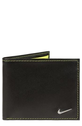 Men's Nike Modern Leather Wallet - Green