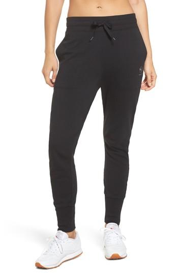 Women's Reebok French Terry Jogger Pants - Black