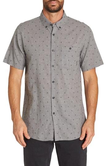 Men's Billabong All Day Jacquard Shirt - Beige