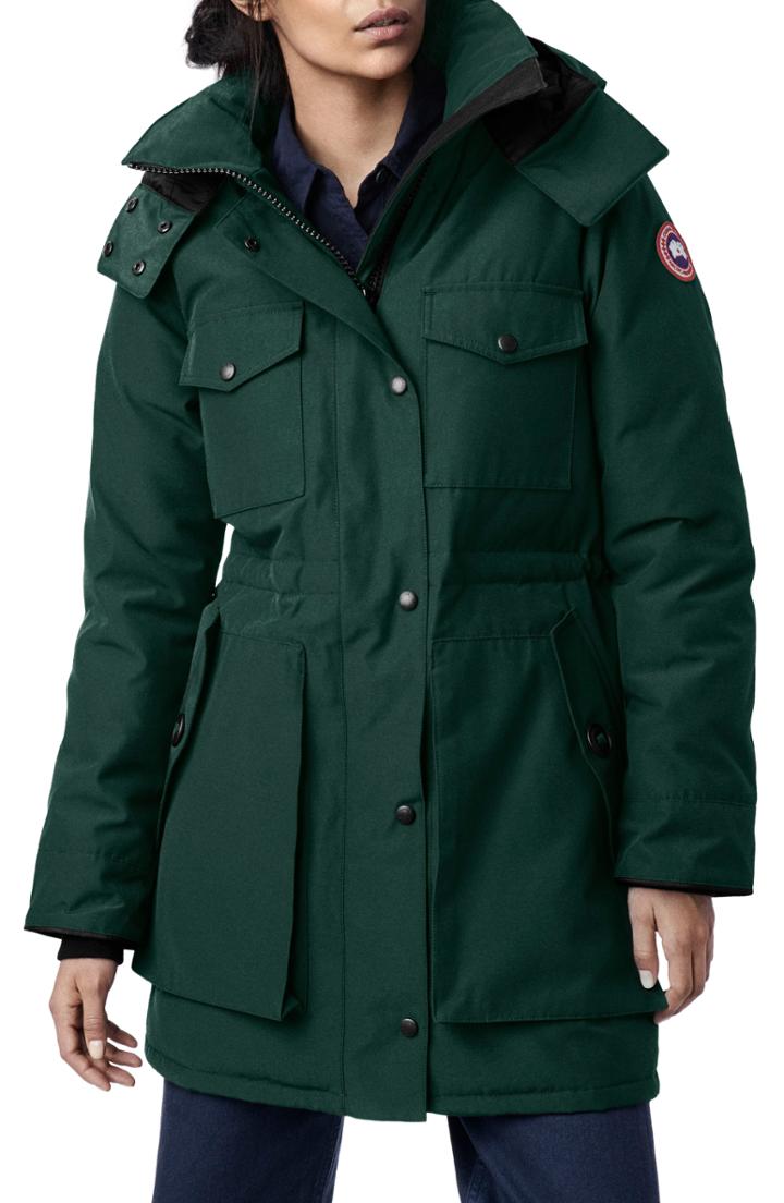 Women's Canada Goose Gabriola Water Resistant Arctic Tech 625 Fill Power Down Parka (0) - Grey