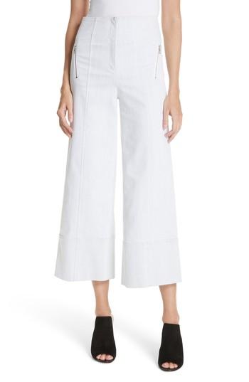 Women's Cinq A Sept Marla Wide Leg Pants - White
