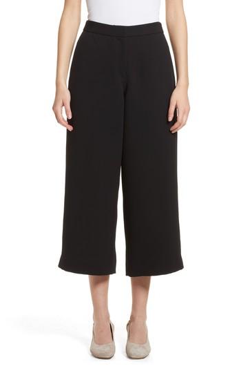 Women's Rag & Bone Marci Wide Leg Crop Pants - Black