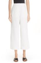 Women's Zero + Maria Cornejo Tin Side Slit Crop Pants - White