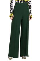 Women's Burberry Stonewood Silk & Wool Pants Us / 38 It - Green