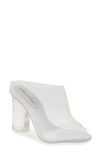 Women's Jeffrey Campbell Divinity Column Heel Mule M - None