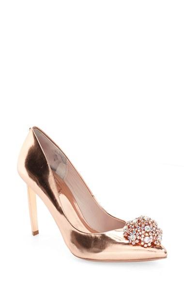 Women's Ted Baker London 'peetch' Pointy Toe Pump
