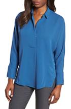 Women's Nic+zoe Flowing Ease Blouse - Grey