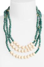 Women's 31 Bits Emery Paper Bead Necklace