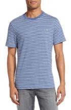 Men's Lacoste Regular Fit Stripe Jersey T-shirt (m) - Blue