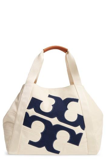 Tory Burch Logo Beach Tote -