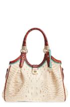 Brahmin Elisa Leather Shoulder Bag - Ivory