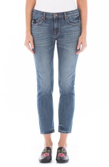 Women's Fidelity Denim Dee Dee Distressed Crop Jeans