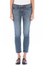 Women's Fidelity Denim Dee Dee Distressed Crop Jeans
