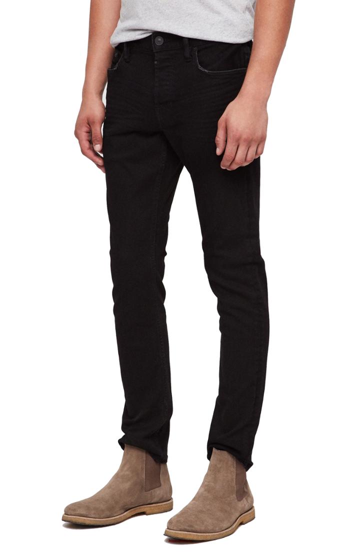 Men's Allsaints Rex Slim Fit Stretch Straight Leg Jeans