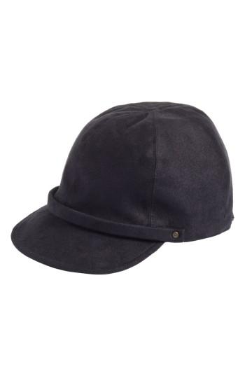Women's Eric Javits Mika Packable Faux Suede Cap -