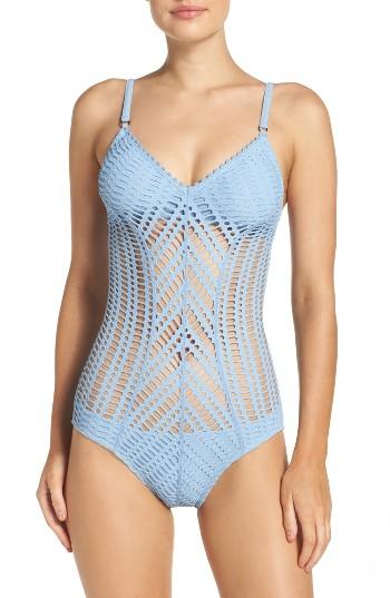 Women's Robin Piccone Sophia One-piece Swimsuit - Blue