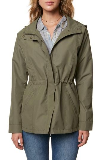 Women's O'neill Gale Waterproof Hooded Jacket - Green