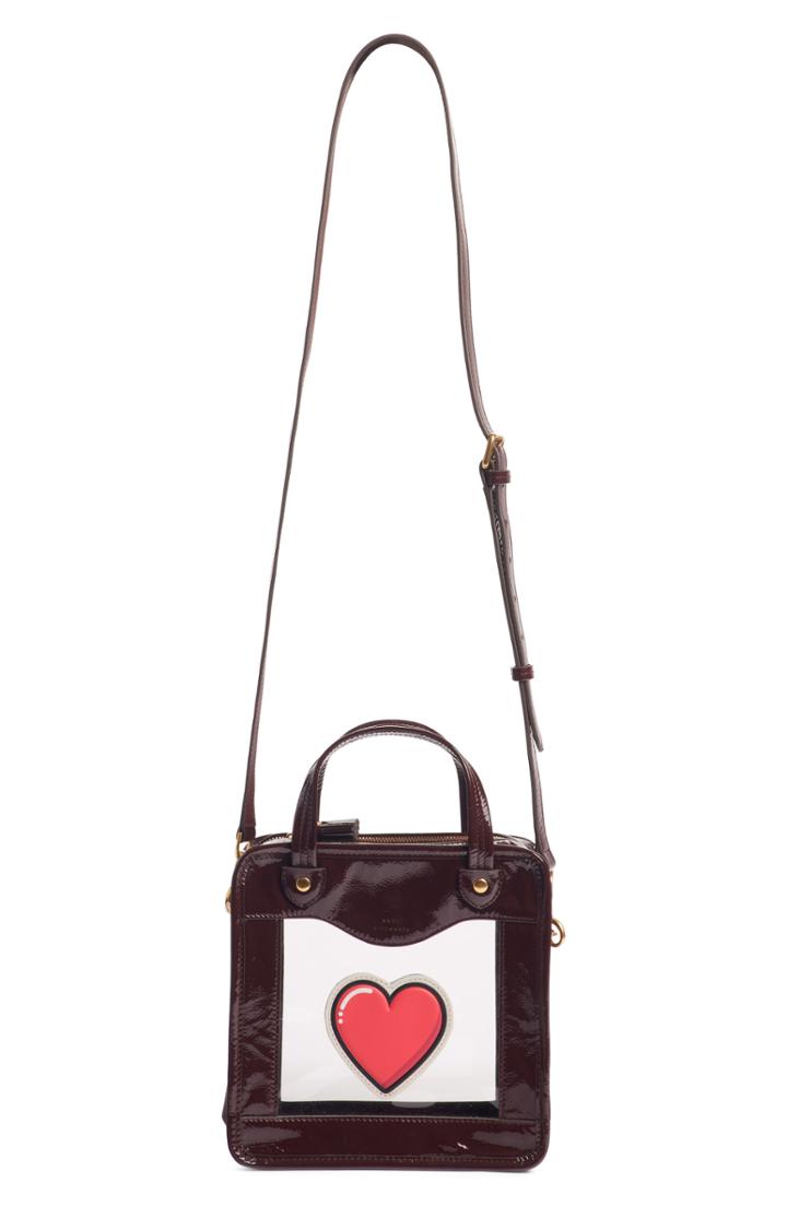 Anya Hindmarch Rainy Day Heart Crossbody Bag -