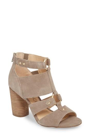 Women's Sole Society Sadey Cage Sandal M - Grey