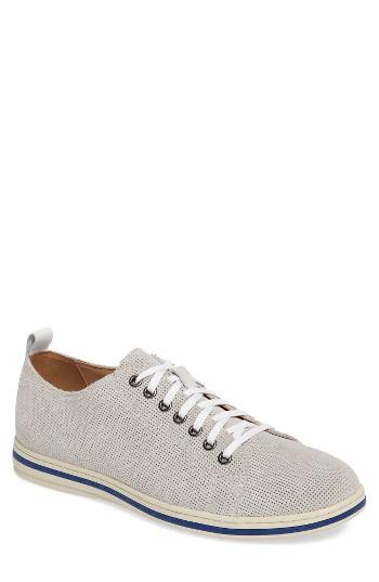 Men's English Laundry Woodford Perforated Sneaker M - Beige