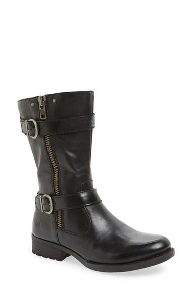 Women's B?rn 'eerie' Engineer Boot M - Black