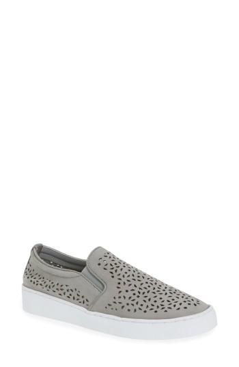 Women's Vionic Perforated Slip-on Sneaker M - Grey