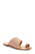 Women's Diane Von Furstenberg Ello Toe Ring Sandal .5 M - Beige