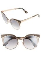 Women's Jimmy Choo 'ora' 51mm Cat Eye Sunglasses -