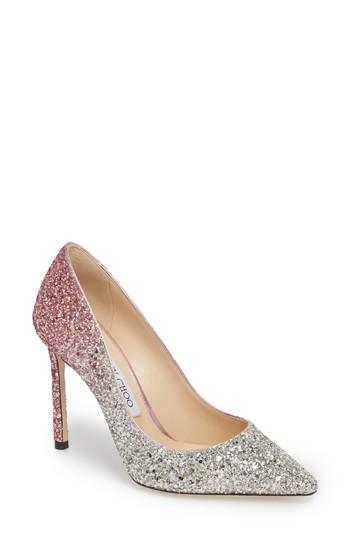 Women's Jimmy Choo 'romy' Pointy Toe Pump Us / 36eu - Pink