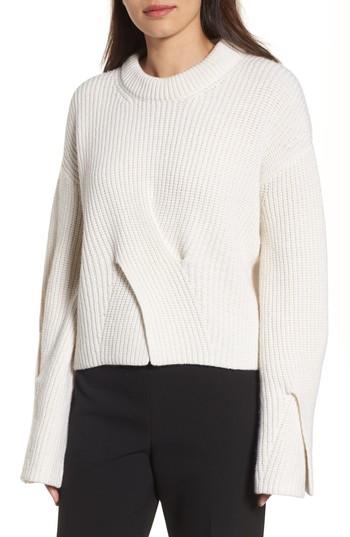 Women's Boss Fihra Wool Blend Sweater - Beige