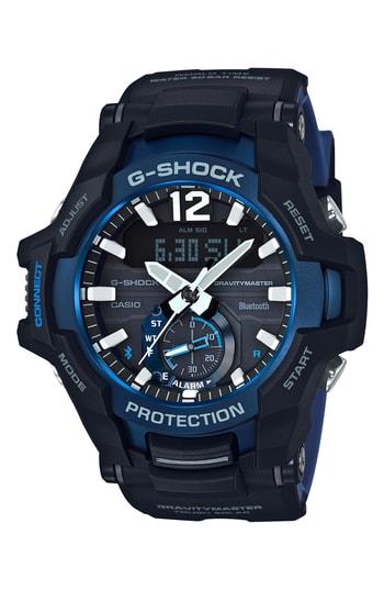 Men's G-shock Gravitymaster Ana-digi Bluetooth Enabled Resin Strap Watch, 49mm