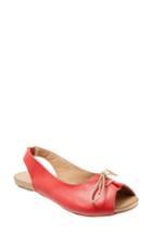 Women's Bueno Keely Slingback Tie Sandal .5-6us / 36eu - Red