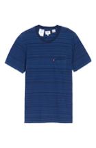Men's Levi's Stripe Pocket T-shirt, Size - Blue