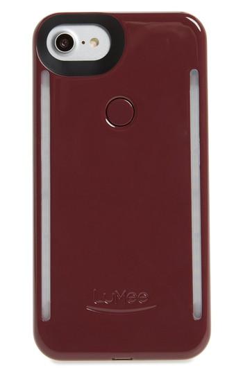 Lumee Duo Led Lighted Iphone 6/6s/7/8 & 6/6s/7/8 Case - Purple