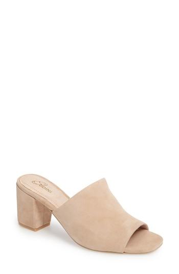 Women's Sudini Nataliya Slide Sandal .5 W - Beige