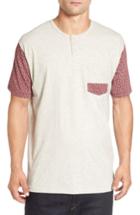 Men's Imperial Motion 'harper' Short Sleeve Pocket Henley T-shirt, Size - Ivory