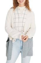 Women's Madewell Kent Colorblock Cardigan Sweater