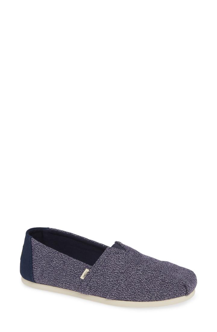 Women's Toms Classic - Alpargata Slip-on .5 B - Blue