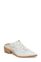 Women's Linea Paolo Waylon Western Mule M - White