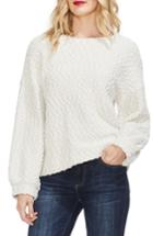 Women's Vince Camuto Cozy Chenille Knit Top, Size - Ivory